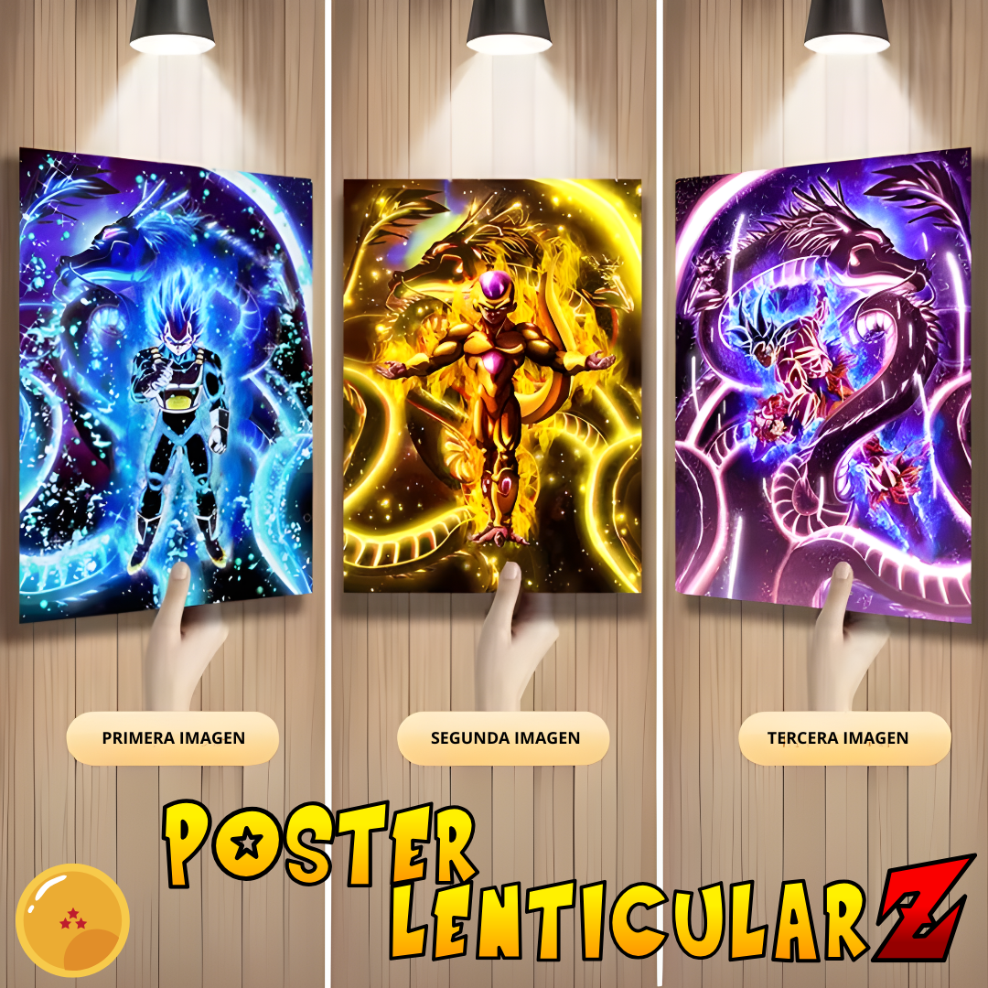 Poster lenticular 3D
